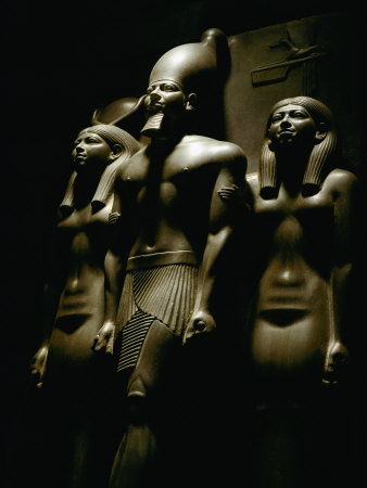 Statue of Pharaoh Menkaura, Found at Giza