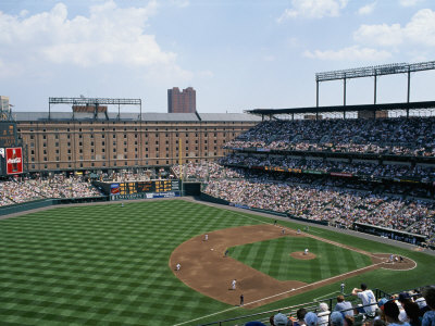 Buy Baseball Game at Orioles Park at AllPosters.com
