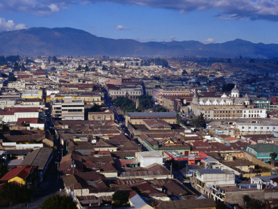 Buy Cityscape of Guatemala's Second Largest City, Quetzaltenango, Guatemala at AllPosters.com