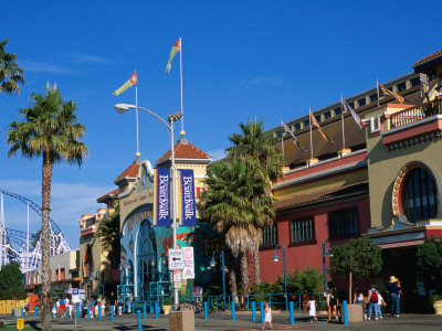 Amusement Movie on Boardwalk And Seaside Amusement Centre  Santa Cruz  California  Usa