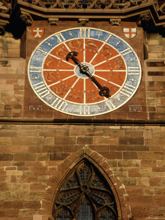 Clocktower of Frieburg Cathedral, Baden-Wurttemberg, Germany