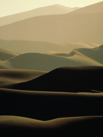Sand Dunes at Dusk, Sossusvlei, Namibia