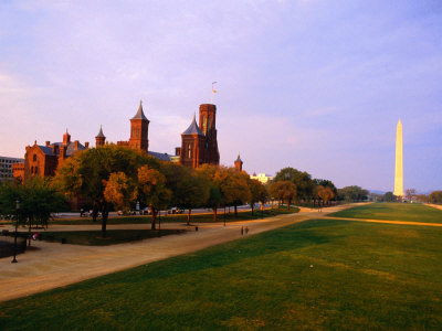 The Smithsonian Institute and Washington Mall, Washington Dc, USA