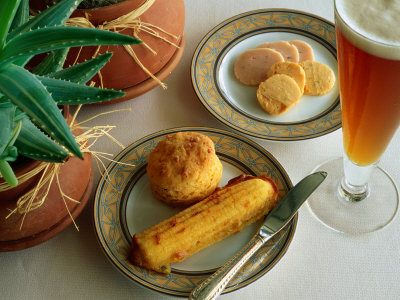 Beer and Snack at Phoenician Resort, Scottsdale, Arizona, USA