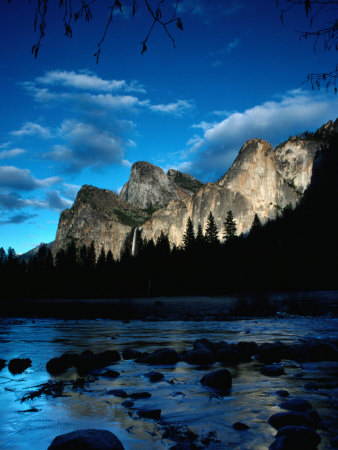Evening Light on Cathedral Peak (10,940Ft), Yosemite National Park, California, USA