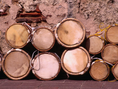 Traditional Drums from Santo Domingo, Santo Domingo, Dominican Republic