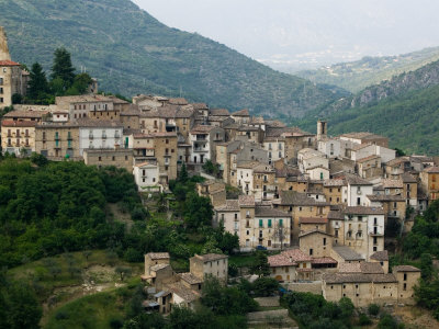 Mountain Town, Anversa di Abruzzi, Abruzzo, Italy