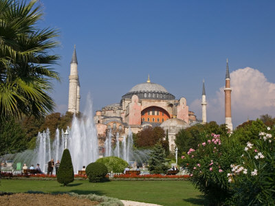 The Hagia Sophia Mosque, Istanbul, Turkey