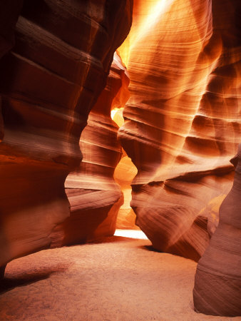 Antelope Canyon Silhouettes in Page, Arizona, USA