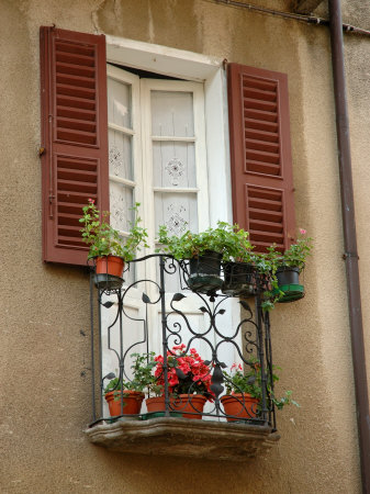 Window Detail, Lake Orta, Orta, Italy