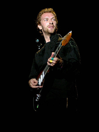Chris Martin von Coldplay ...