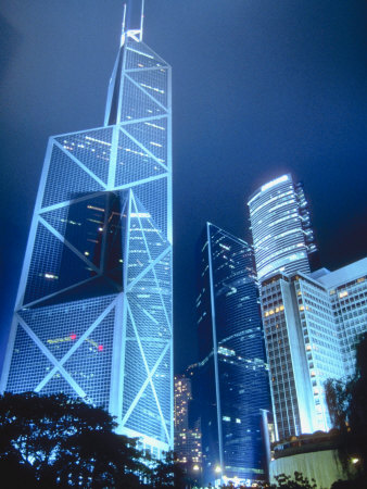 High Rise Buildings in Hong Kong