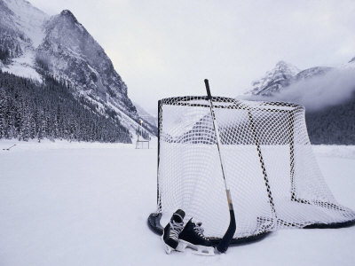 Buy Ice Skating Equipment, Lake Louise, Alberta at AllPosters.com