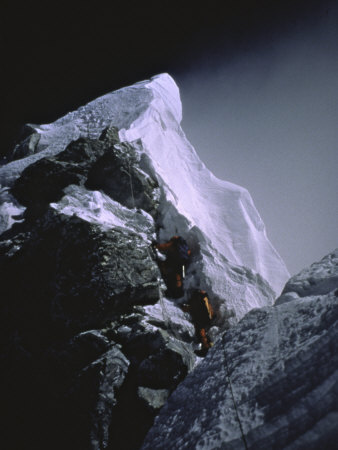 Buy The Hillary Step at Dusk, Nepal at AllPosters.com