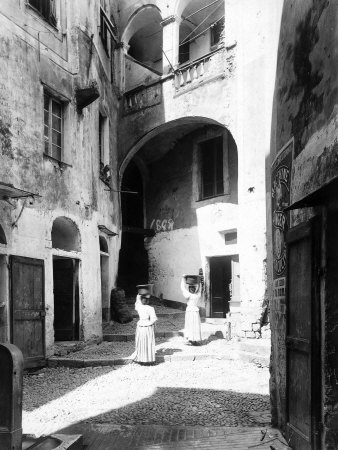 View of Piazza Capitolo in San Remo