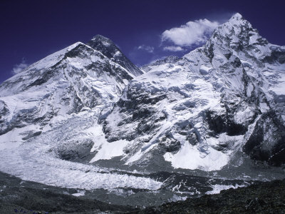 Mount Everest and Ama Dablam ...