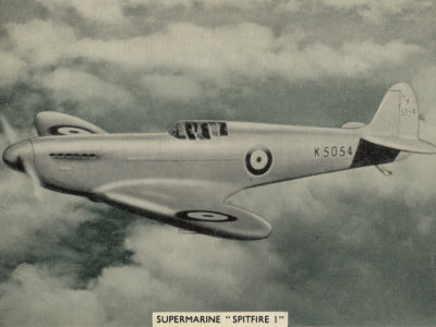 The "Spitfire" as It Appears at the Outbreak of World War Two a Magnificent Machine