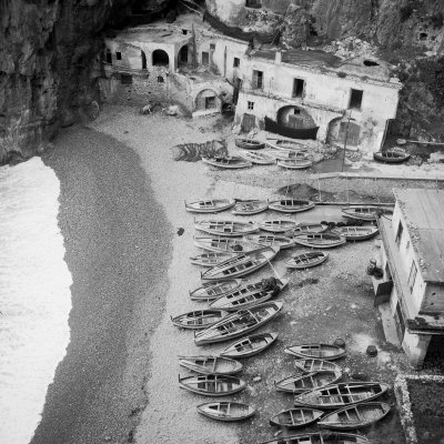 Beach in the Surroundings of Amalfi