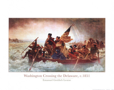 Washington Crossing the Delaware, c.1851