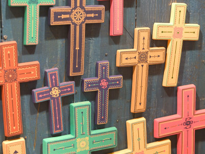 Mexican Folkart For Sale Old Town Albuquerque, New Mexico, USA