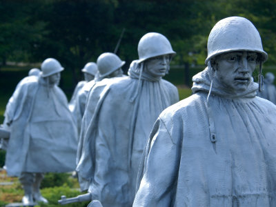 Korean War Memorial, Washington DC, USA