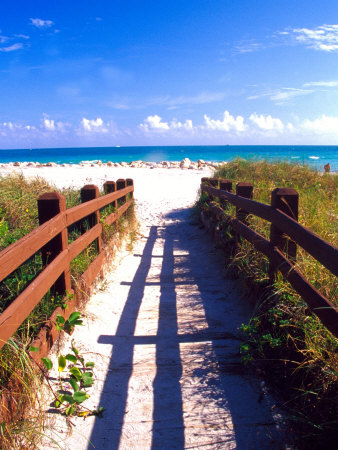 Boardwalk, South Beach, Miami, Florida, USA
