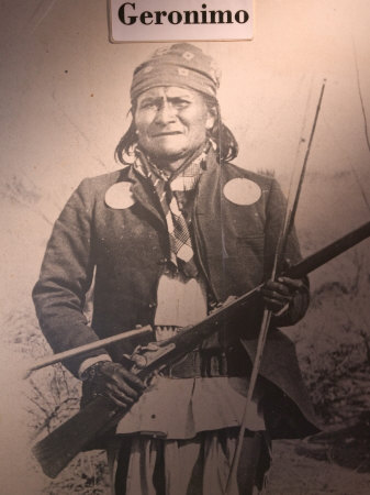 Poster of Geronimo Indian Chief, America