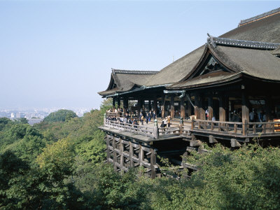 Kiyomizu Temple (Kiyomizu-Dera), Kyoto, Honshu, Japan