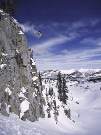 Side Profile of a Man Jumping