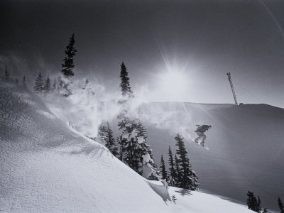 Person Snowboarding Poster