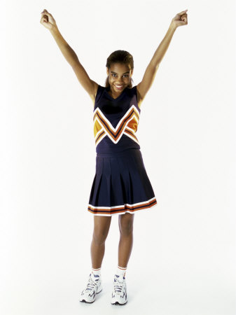 Portrait of a Cheerleader Poster