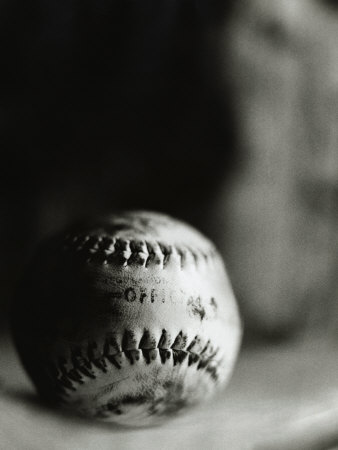 Buy Close-up of a Worn Baseball at AllPosters.com