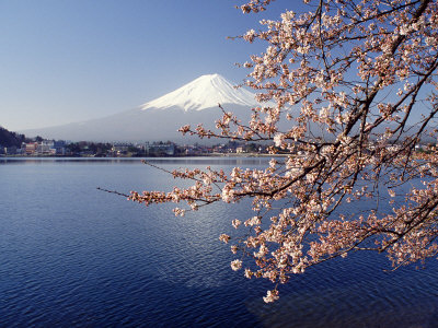 Mount Fuji, Lake Kawaguchi, Japan