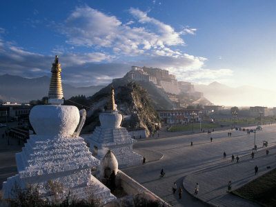 Potala at Sunrise, Lhasa, Tibet