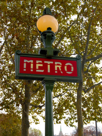 Metro, Paris, France