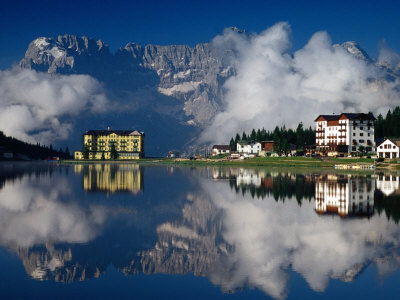 Lago Di Misurina, Gruppo Del Surapis, Dolomites, Dolomiti Bellunesi National Park, Italy
