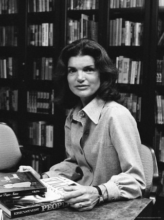 Jacqueline Kennedy Onassis Working as an Editor at Viking Press