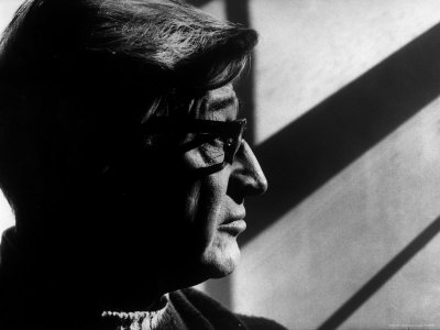 Pensive Profile Portrait of Life Photographer Carl Mydans