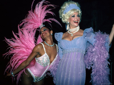 Actresses Debbie Allen and Ann Jillian on Set of Their Television Film