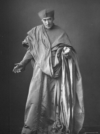 Buy Woodbury Portrait by W. and D. Downey of English Actor Henry Irving in Costume as Cardinal Wolsey at AllPosters.com