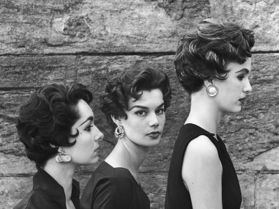 Variations of an Italian Haircut Labeled with Artistic License by Hairdresser Marcel