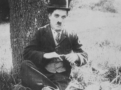 Charlie Chaplin as The Tramp