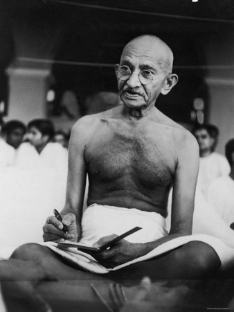 Hindu Nationalist Leader Mohandas Gandhi