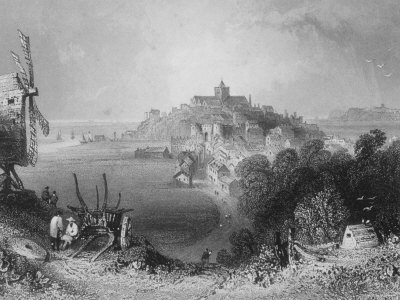 Drawn by WH Bartlett, Engraved by R. Brandard and Coast Scenery of Great Britain by W.H. Bartlett