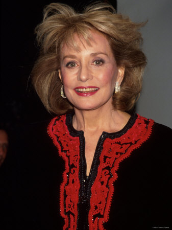 Television Journalist Barbara Walters