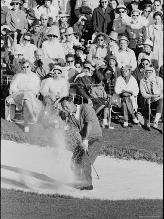 Golf Player Arnold Palmer, Blowing His Lead on the 18th Hole in the Master