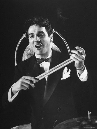 Drummer Gene Krupa Performing at Gjon Mili