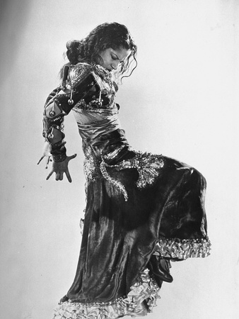 Spanish Flamenco Dancer Carmen Amaya Performing