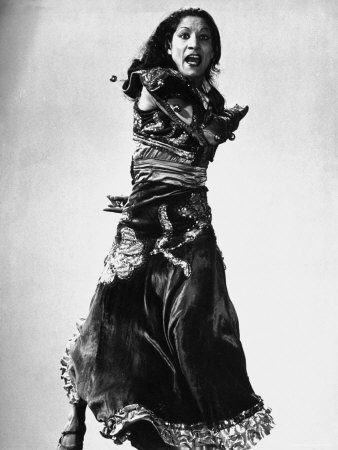 Spanish Flamenco Dancer Carmen Amaya Performing