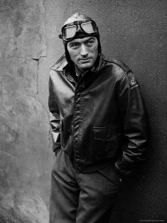 Gregory Peck Costumed as WWII American Air Forces Bomber Pilot for Twelve O